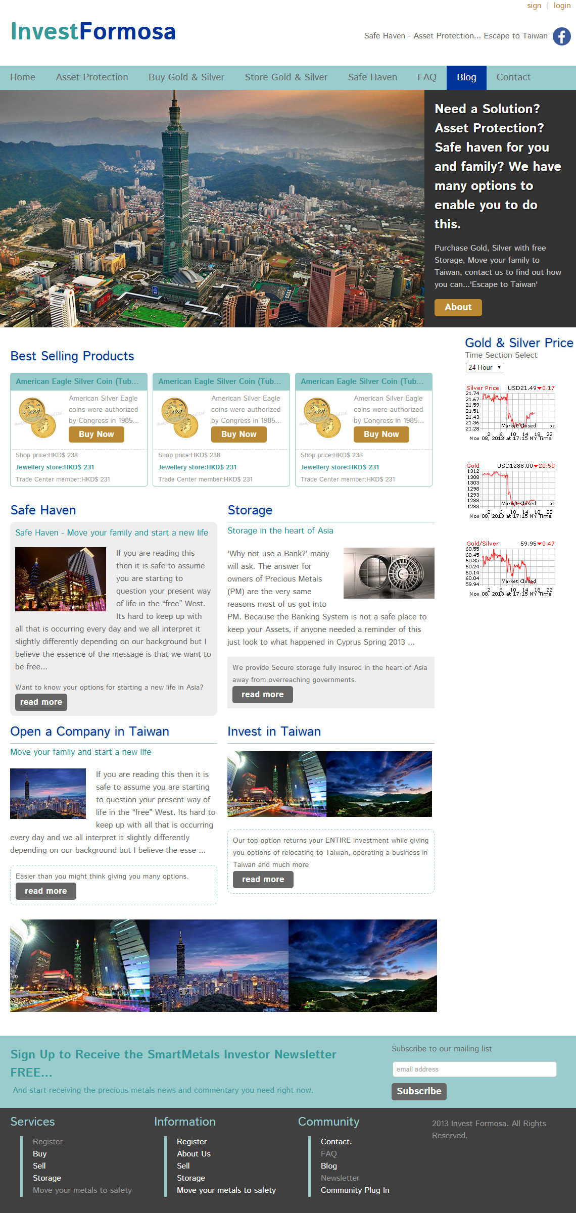 InvestFormosa首頁